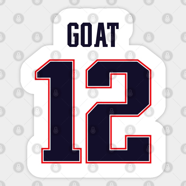 The Goat Sticker by old_school_designs